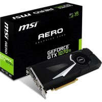 Видеокарта MSI GeForce GTX1070 Ti 8192Mb AERO (GTX 1070 Ti AERO 8G)