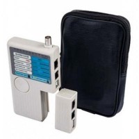 Тестер кабельный ESERVER RJ45 STP & UTP, RJ12, BNC, USB (WT-4065)