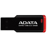 USB флеш накопитель ADATA 64GB UV140 Black-Red USB 3.0 (AUV140-64G-RKD)