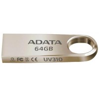 USB флеш накопитель ADATA 64GB UV310 Golden USB 3.1 (AUV310-64G-RGD)