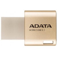 USB флеш накопитель ADATA 32GB UC350 Gold USB 3.1/Type-C (AUC350-32G-CGD)