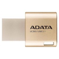 USB флеш накопитель ADATA 16GB UC350 Gold USB 3.1/Type-C (AUC350-16G-CGD)