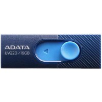USB флеш накопитель ADATA 16GB UV220 Blue/Navy USB 2.0 (AUV220-16G-RBLNV)