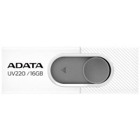 USB флеш накопитель ADATA 16GB UV220 White/Gray USB 2.0 (AUV220-16G-RWHGY)