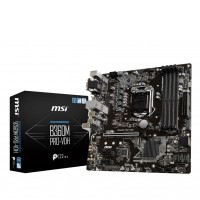 Материнская плата 1151 (B360) MSI B360M PRO-VDH, B360, 4xDDR4, Int.Video(CPU), 6xSATA3, 1xM.2, 1xPCI-E 16x 3.0, 2xPCI-E 1x 3.0, ALC887, RTL8111H, 6xUSB3.1/6xUSB2.0, VGA/DVI-D/HDMI, mATX