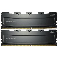 Модуль памяти для компьютера DDR4 8GB (2x4GB) 2400 MHz Black Kudos eXceleram (EKBLACK4082414AD)
