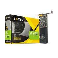 Видеокарта GeForce GT1030, Zotac, 2Gb DDR5, 64-bit, VGA/HDMI, 1468/6000MHz, Low Profile (ZT-P10300E-10L)