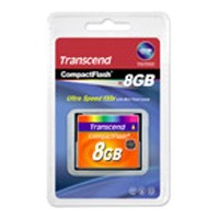 Карта памяти 8Gb Compact Flash Transcend 133X / TS8GCF133