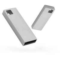 USB флеш накопитель eXceleram 16GB U1 Series Silver USB 2.0 (EXP2U2U1S16)