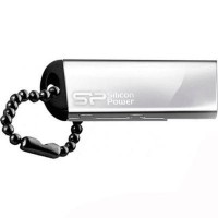USB флеш накопитель Silicon Power 32GB Touch 830 Silver USB 2.0 (SP032GBUF2830V3S)