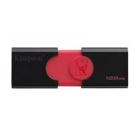 USB3.1 Flash Drive 128GB Kingston DataTraveler 106 Black/Red (DT106/128GB)