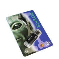 USB Flash Drive 4Gb Hi-Rali Corsair series Black, HI-4GBCORBK
