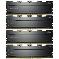 Модуль памяти для компьютера DDR4 32GB (4x8GB) 2400 MHz Black Kudos eXceleram (EKBLACK4322415AQ)