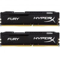 Модуль памяти для компьютера DDR4 32GB (2x16GB) 2400 MHz HyperX FURY Black Kingston (HX424C15FBK2/32)