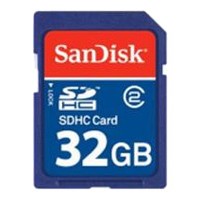Карта памяти 32Gb SDHC SanDisk Class4 / SDSDB-032G-B35