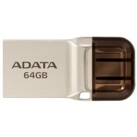 USB флеш накопитель ADATA 64GB UC360 Golden USB 3.1 OTG (AUC360-64G-RGD)
