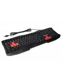 Клавиатура Esperanza EGK101 Red USB (EGK101RUA)