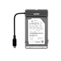 Карман внешний 2.5 " Maiwo K104G2 для HDD/SSD SATA до USB3.1 Type-C   + контейнер захисний для HDD 2.5",  black