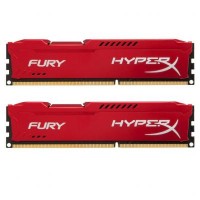 Модуль памяти DDR4 16GB (2x8GB) 3200 MHz HyperX FURY Red Kingston (HX432C18FR2K2/16) CL18, 1.2 V
