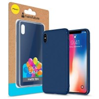 Чехол для моб. телефона MakeFuture Skin Case Apple iPhone X Blue (MCSK-AIXBL)