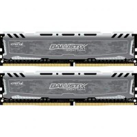 Модуль памяти для компьютера DDR4 16GB (2x8GB) 2400 MHz Ballistix Sport MICRON (BLS2K8G4D240FSBK)