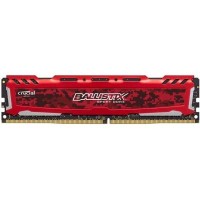 Модуль памяти для компьютера DDR4 8GB (2x4GB) 2400 MHz Ballistix Sport Red MICRON (BLS2K4G4D240FSE)
