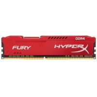 Модуль памяти DDR4 8GB 2400MHz Kingston HyperX Fury RED HX424C15FR2/8