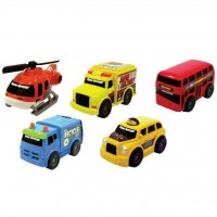 Спецтехника Toy State Городской транспорт 5 шт в наборе (41402)