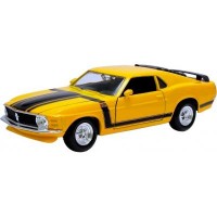 Машина Maisto Ford Boss Mustang '70 (1:24) желтый (31943 yellow)