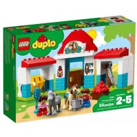 Конструктор Duplo Town Конюшня пони на ферме LEGO (10868)