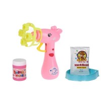 Игровой набор Same Toy мыльные пузыри Bubble Gun Жираф розовый (801Ut-3)