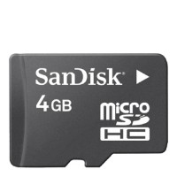 Карта памяти 4 Gb microSDHC, A-Data, Class4 (без адаптера)