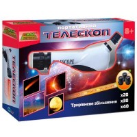 Набор для экспериментов Easy Science телескоп портативный (44008)
