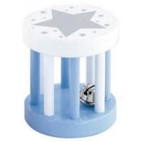 Погремушка Viga Toys Цилиндр голубой (50395)