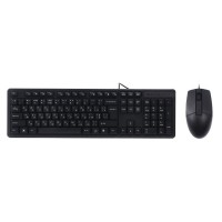 Комплект A4Tech KK-3330, USB, Black (KK-3+OP-330)