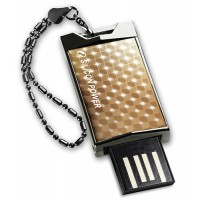 USB Flash Drive 32 Gb SILICON POWER Touch 851 Gold