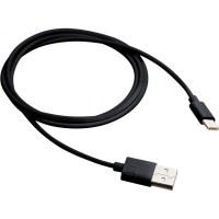 Кабель Canyon USB - USB Type-C 1м, Black (CNE-USBC1B)