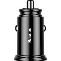 Зарядное устройство Baseus Circular Plastic А+А 30W 2 USB Black (CCALL-YD01)