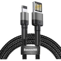 Кабель Baseus Cafule Special Edition USB-Lightning, 1м Grey (CALKLF-GG1)