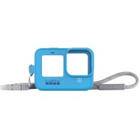 Аксессуар к экшн-камерам GoPro SleeveLanyard Blue for HERO9 Black (ADSST-003)