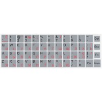 Наклейка на клавиатуру Brain silver (STBRNTRSILVER)