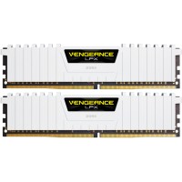Модуль памяти для компьютера DDR4 16GB (2x8GB) 3200 MHz Vengeance LPX White Corsair (CMK16GX4M2E3200C16W)