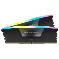 Модуль памяти для компьютера DDR5 32GB (2x16GB) 5600 MHz Vengeance RGB Corsair (CMH32GX5M2B5600C36K)