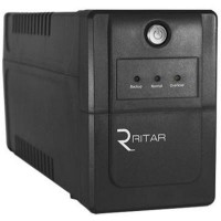 ИБП Ritar RTP850L-U (480W) Proxima-L, LED, AVR, 4st, USB, 2xSCHUKO socket, 1x12V9Ah, plastik Case Q4