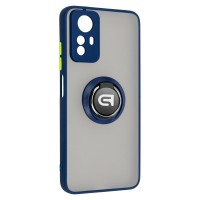 Чехол для мобильного телефона Armorstandart Frosted Matte Ring Xiaomi Redmi Note 12s 4G Navy Blue (ARM68900)