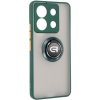Чехол для мобильного телефона Armorstandart Frosted Matte Ring Xiaomi Redmi Note 13 Pro 5G / Poco X6 5G Dark Green (ARM72725)