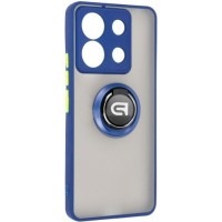 Чехол для мобильного телефона Armorstandart Frosted Matte Ring Xiaomi Redmi Note 13 Pro 5G / Poco X6 5G Navy Blue (ARM72726)
