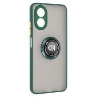 Чехол для мобильного телефона Armorstandart Frosted Matte Ring OPPO A18 4G / A38 4G Dark Green (ARM72700)