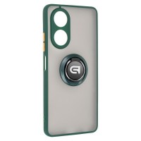 Чехол для мобильного телефона Armorstandart Frosted Matte Ring OPPO A58 4G Dark Green (ARM72704)