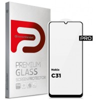 Стекло защитное Armorstandart Pro Nokia C31 Black (ARM64946)